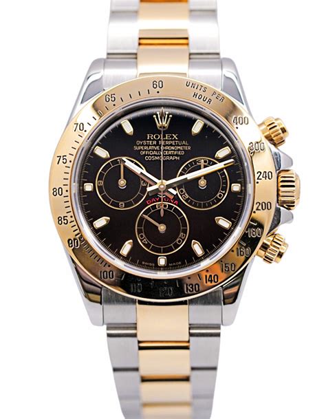 rolex daytona titan black usato|rolex daytona gold chronograph.